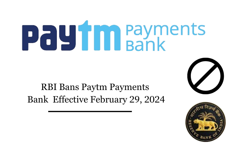 Paytm Payments Bank RBI Ban