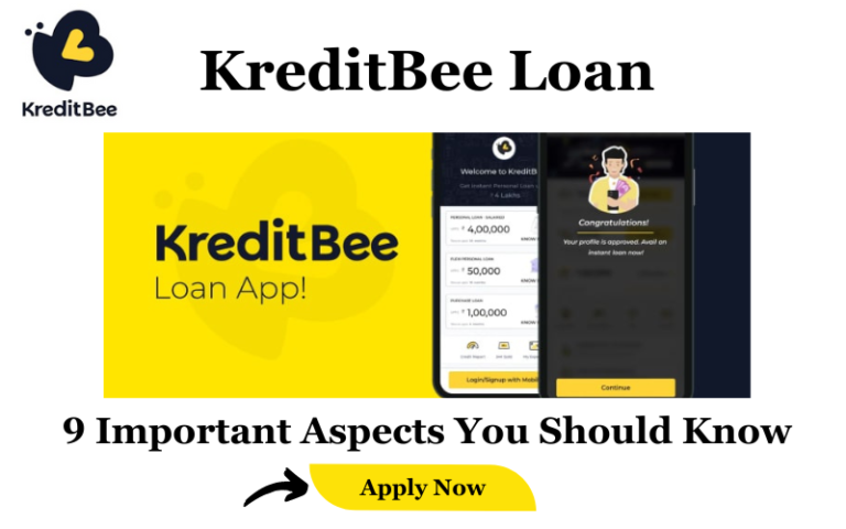 KREDITBEE LOAN-8 IMPORTANT ASPECTS YOU SHOULD KNOW TO APPLY